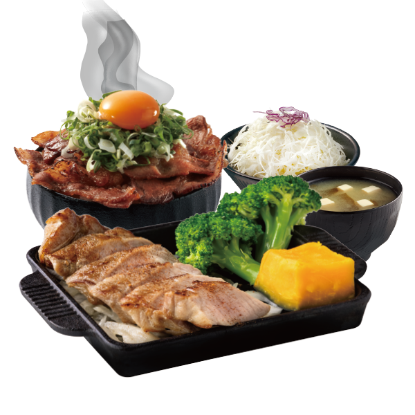 炙烤豬排鐵板定食